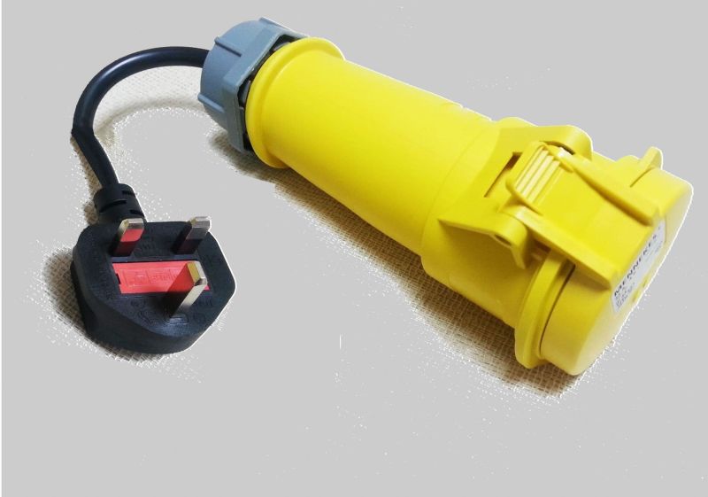 230V Plug to 110V 3 Pin Socket - 32A (PTA1)