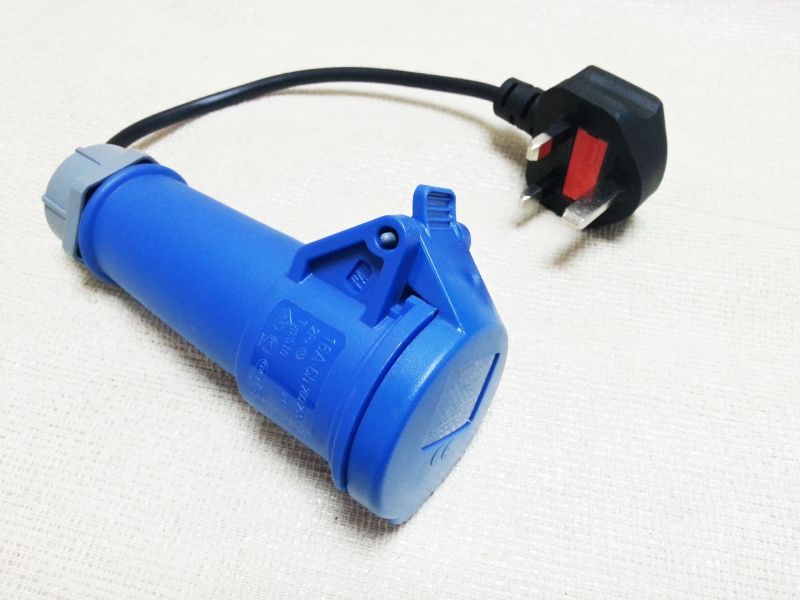 230V Plug to 16A 230V PAT Testing Adaptor Lead (PTA5)