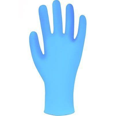 Essentials Disposable Nitrile Powder Free Blue Gloves