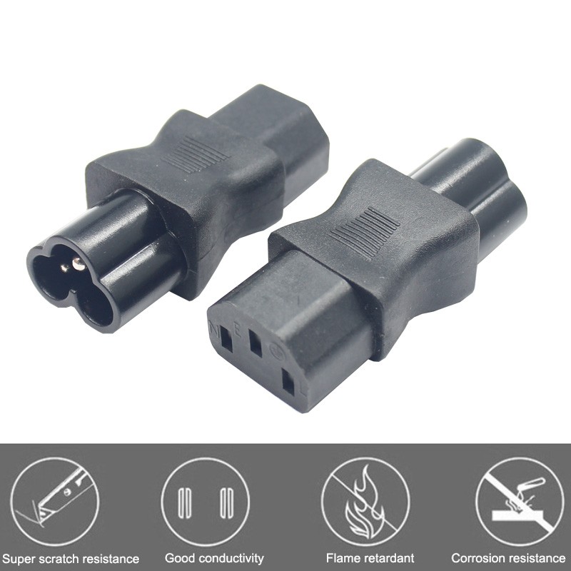 C6 to C13 Adaptor Pat Testing Cloverleaf Adap